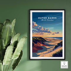 Outer Banks Wall Art North Carolina-This Art World