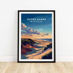Outer Banks Wall Art North Carolina-This Art World