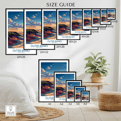 Outer Banks Wall Art Print-This Art World