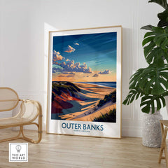 Outer Banks Wall Art Print-This Art World