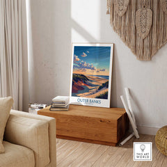 Outer Banks Wall Art Print-This Art World