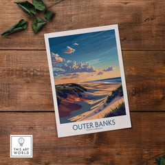 Outer Banks Wall Art Print-This Art World