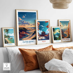 Outer Banks Wall Art Print-This Art World
