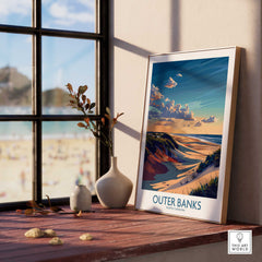 Outer Banks Wall Art Print-This Art World