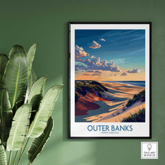 Outer Banks Wall Art Print-This Art World