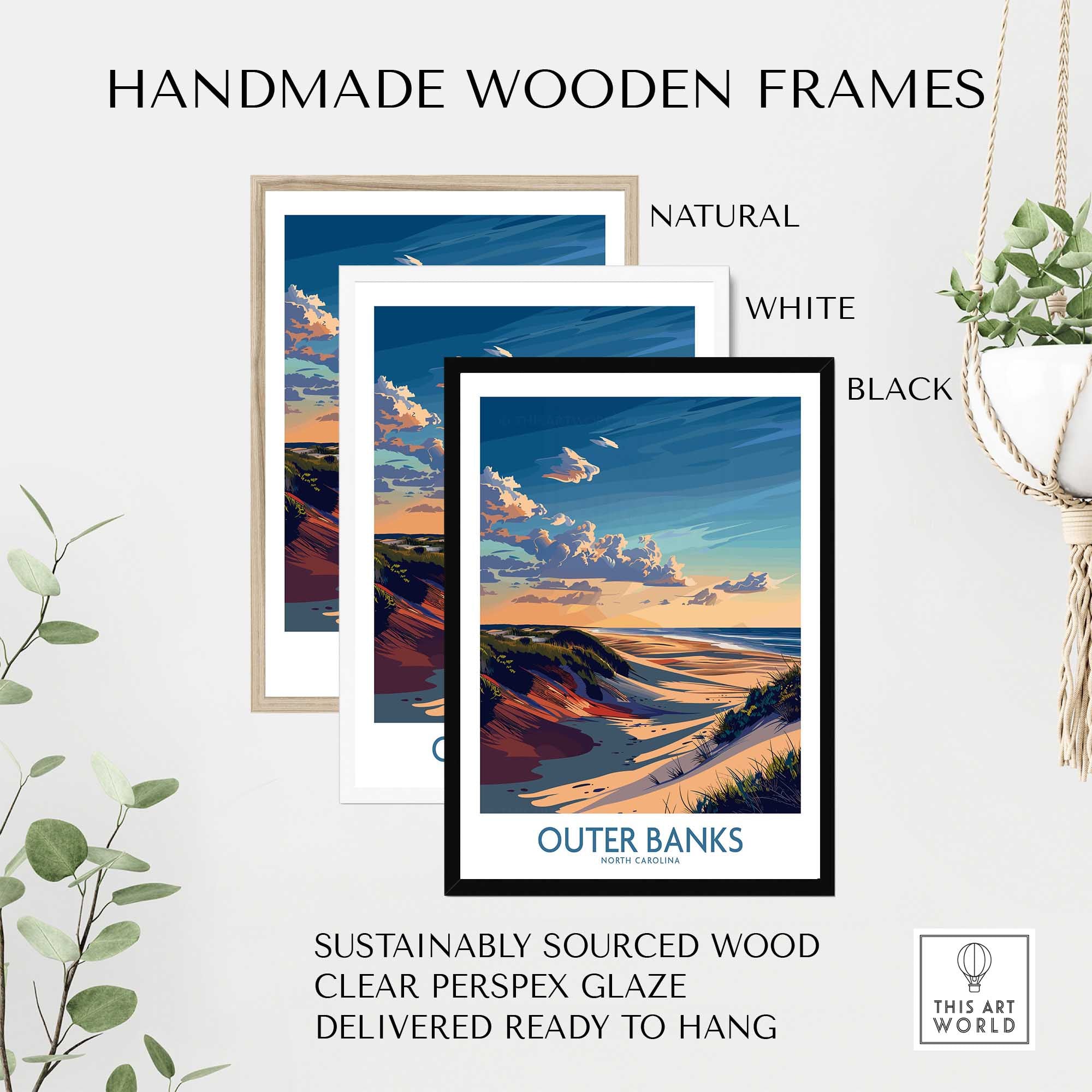 Outer Banks Wall Art Print-This Art World
