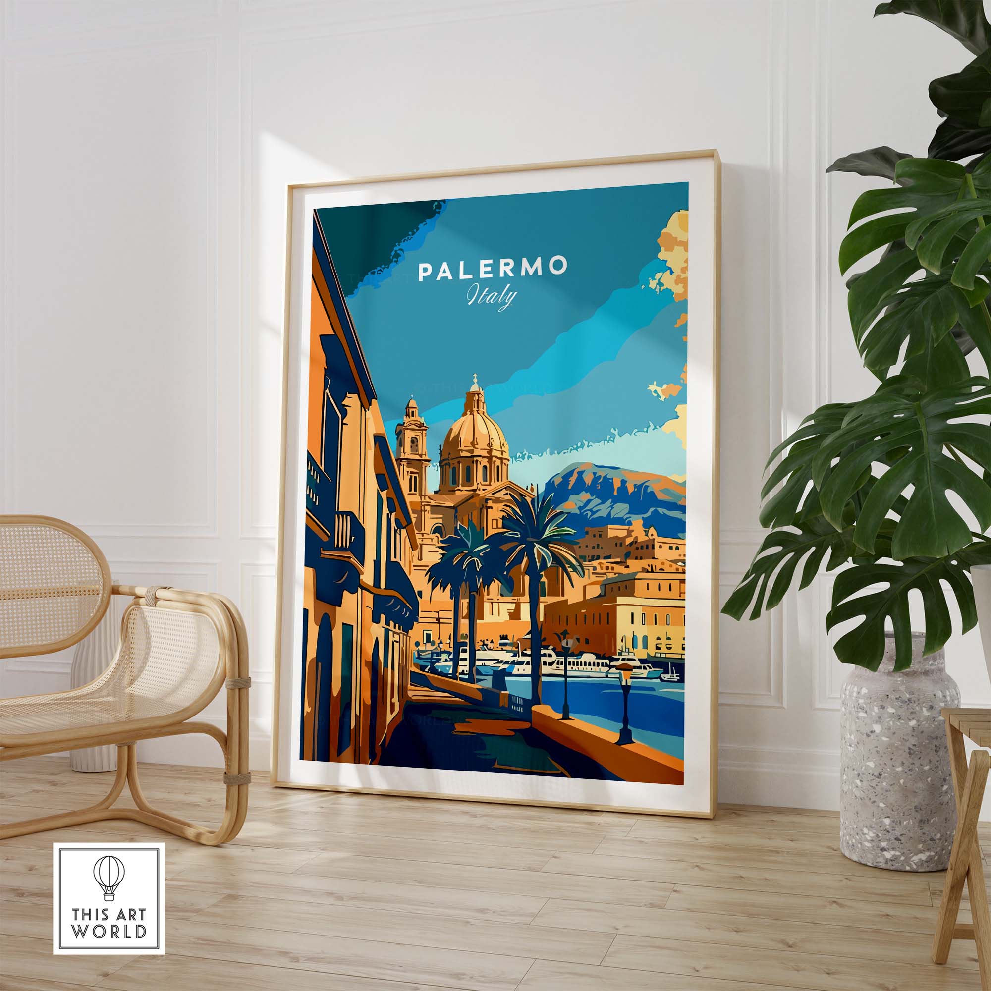 Palermo Poster Print