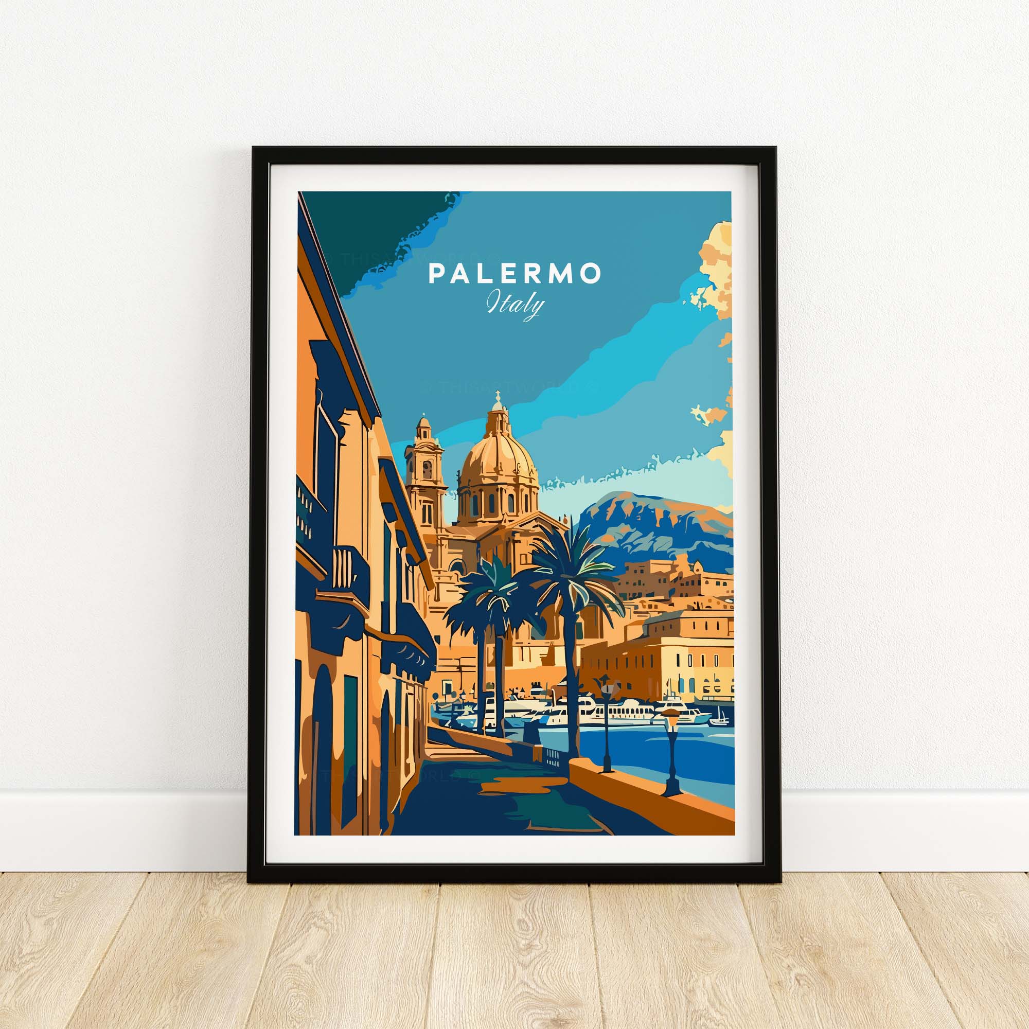Palermo Poster Print