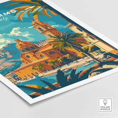 Palermo Travel Poster
