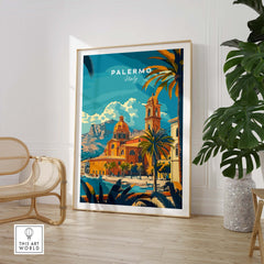 Palermo Travel Poster