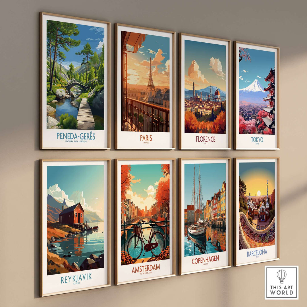 Peneda-Gerês Portugal Art Print | National Park Nature Poster showcasing vibrant landscapes and popular city art prints.