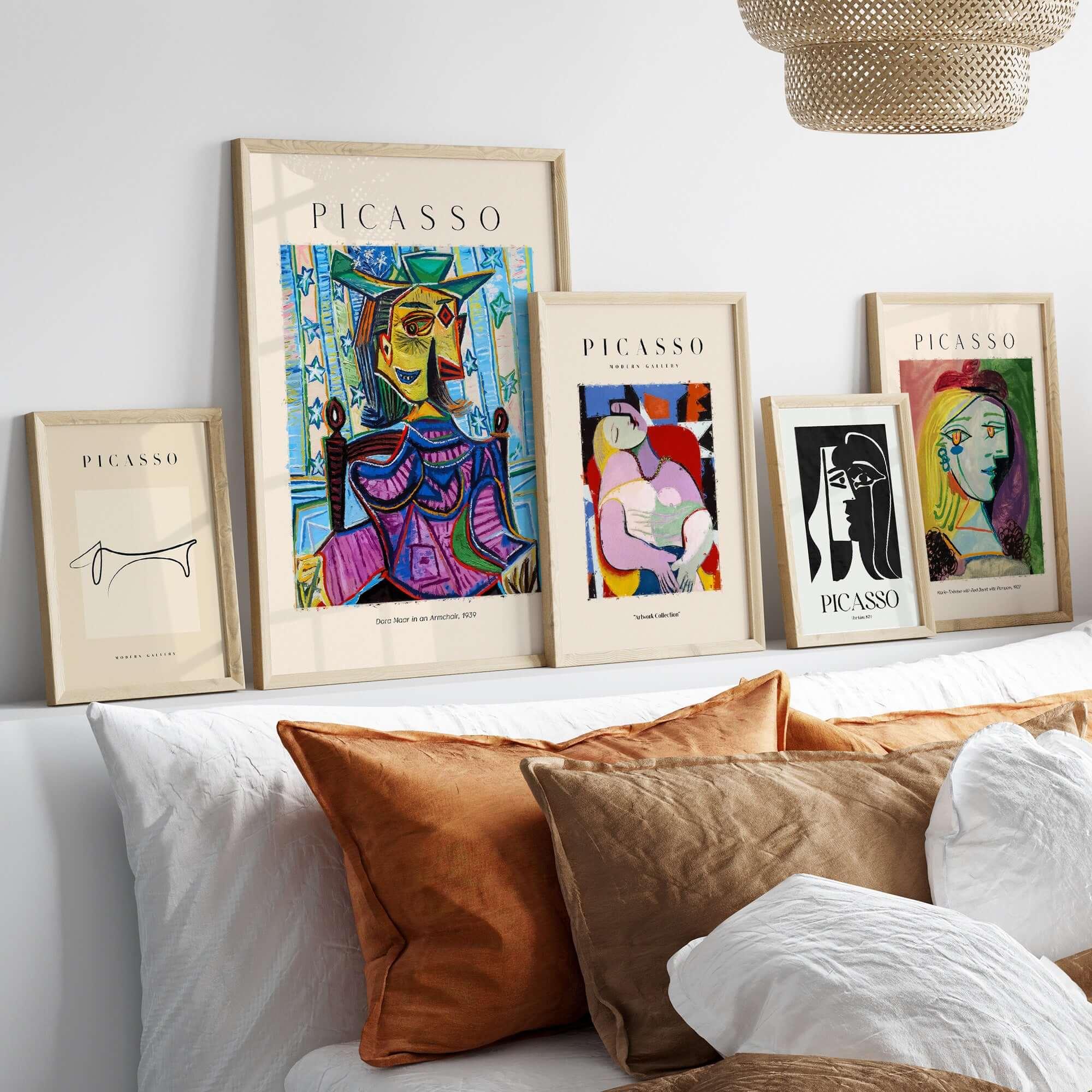 Picasso Dora Maar Armchair 1939 Portrait Print – This Art World