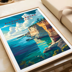Pictured Rocks Poster-This Art World