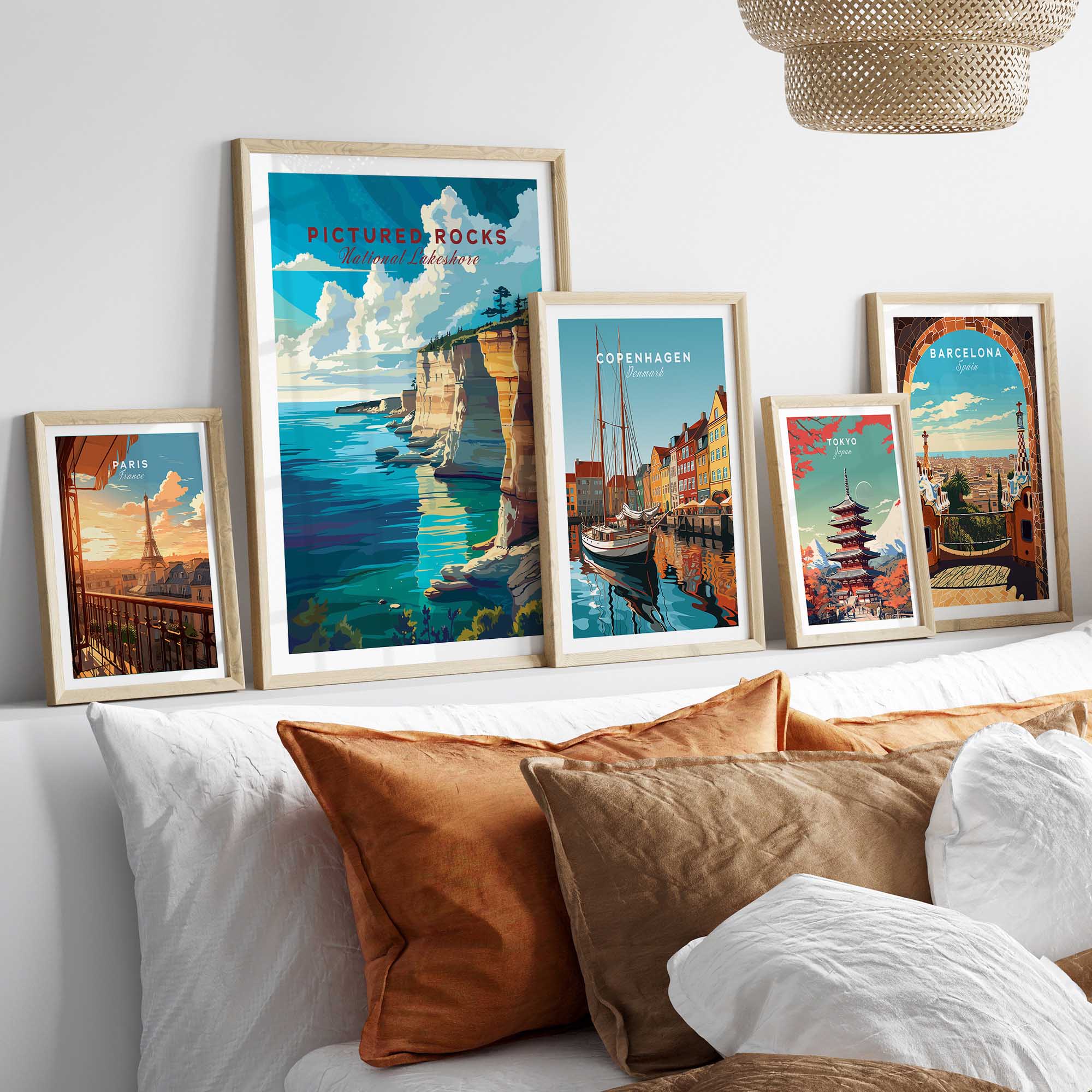Pictured Rocks Poster-This Art World