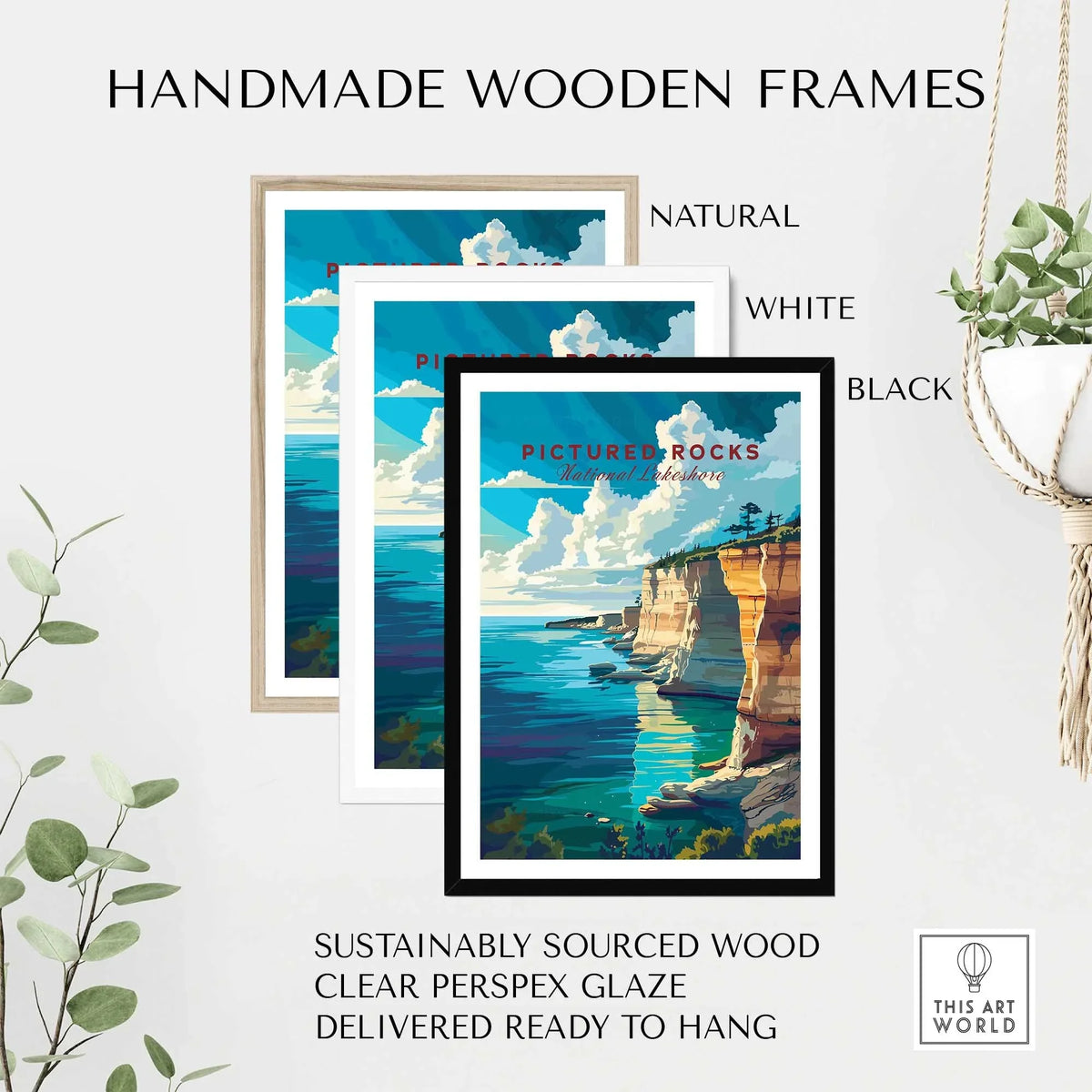 Pictured Rocks Poster-This Art World