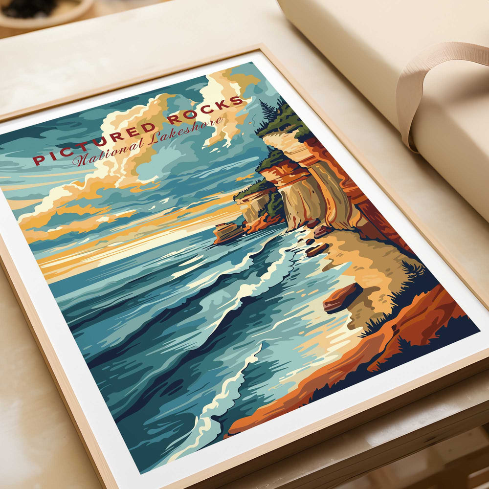 Pictured Rocks Print - National Lakeshore-This Art World