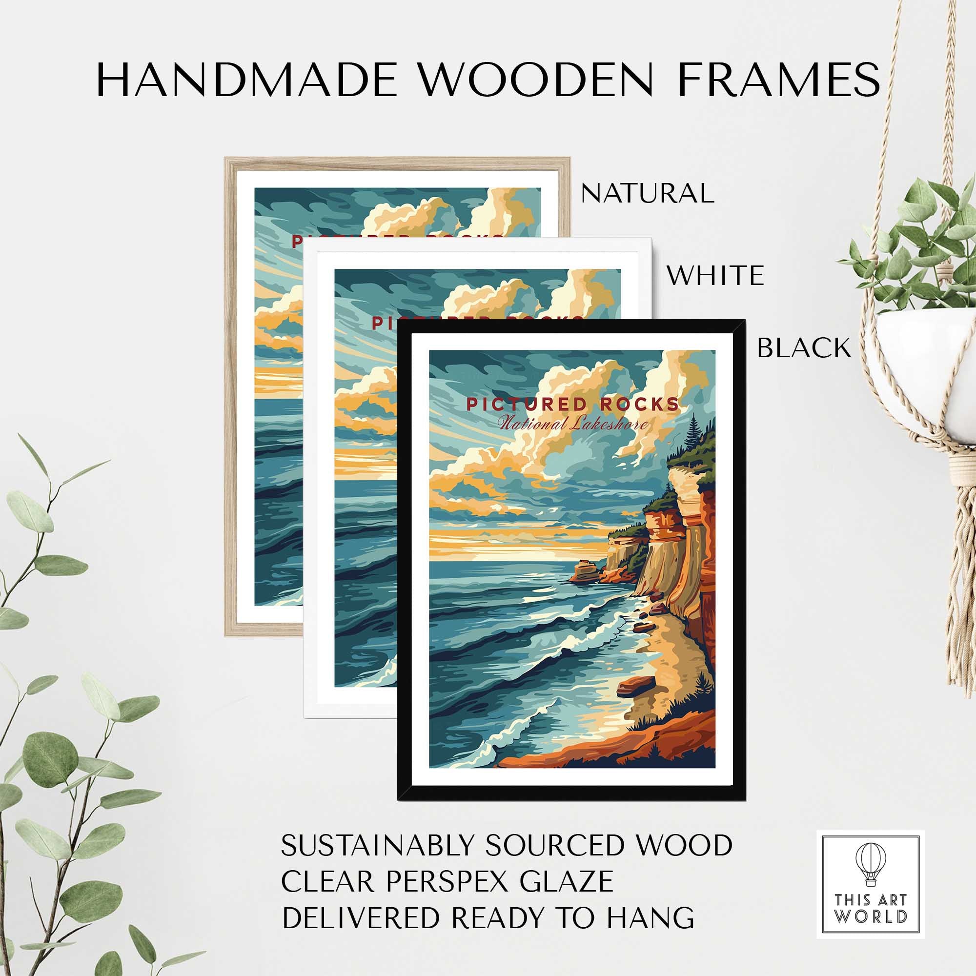 Pictured Rocks Print - National Lakeshore-This Art World