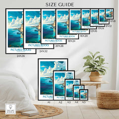 Pictured Rocks Travel Poster-This Art World