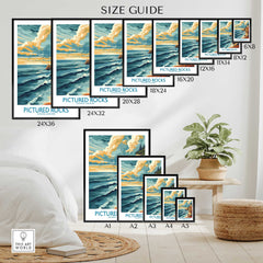 Pictured Rocks Travel Print-This Art World