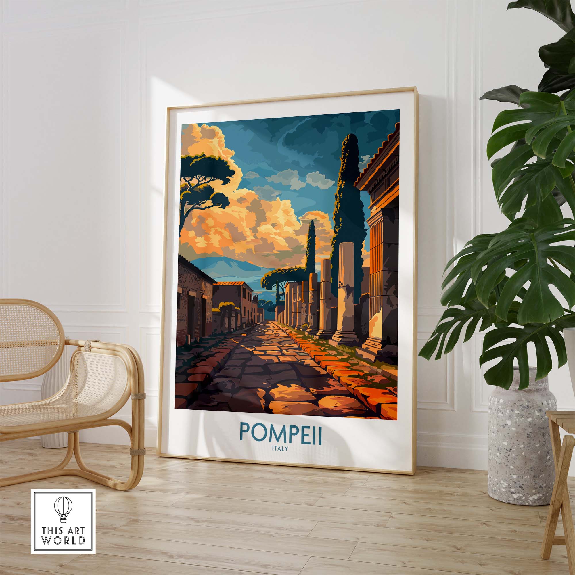 Pompeii Art Print