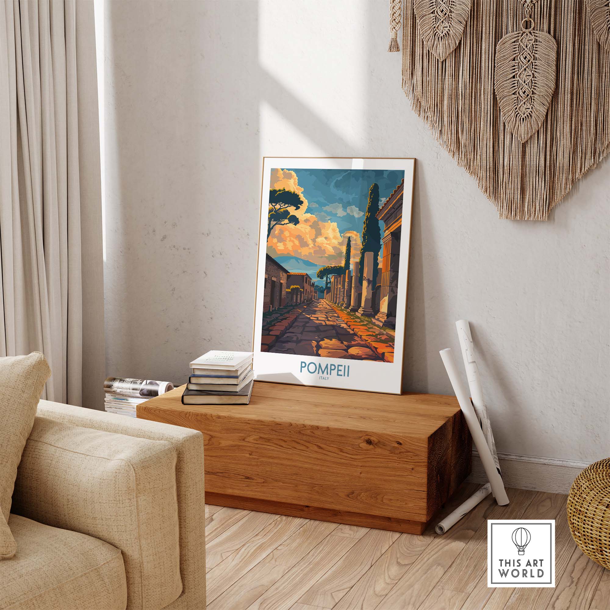 Pompeii Art Print