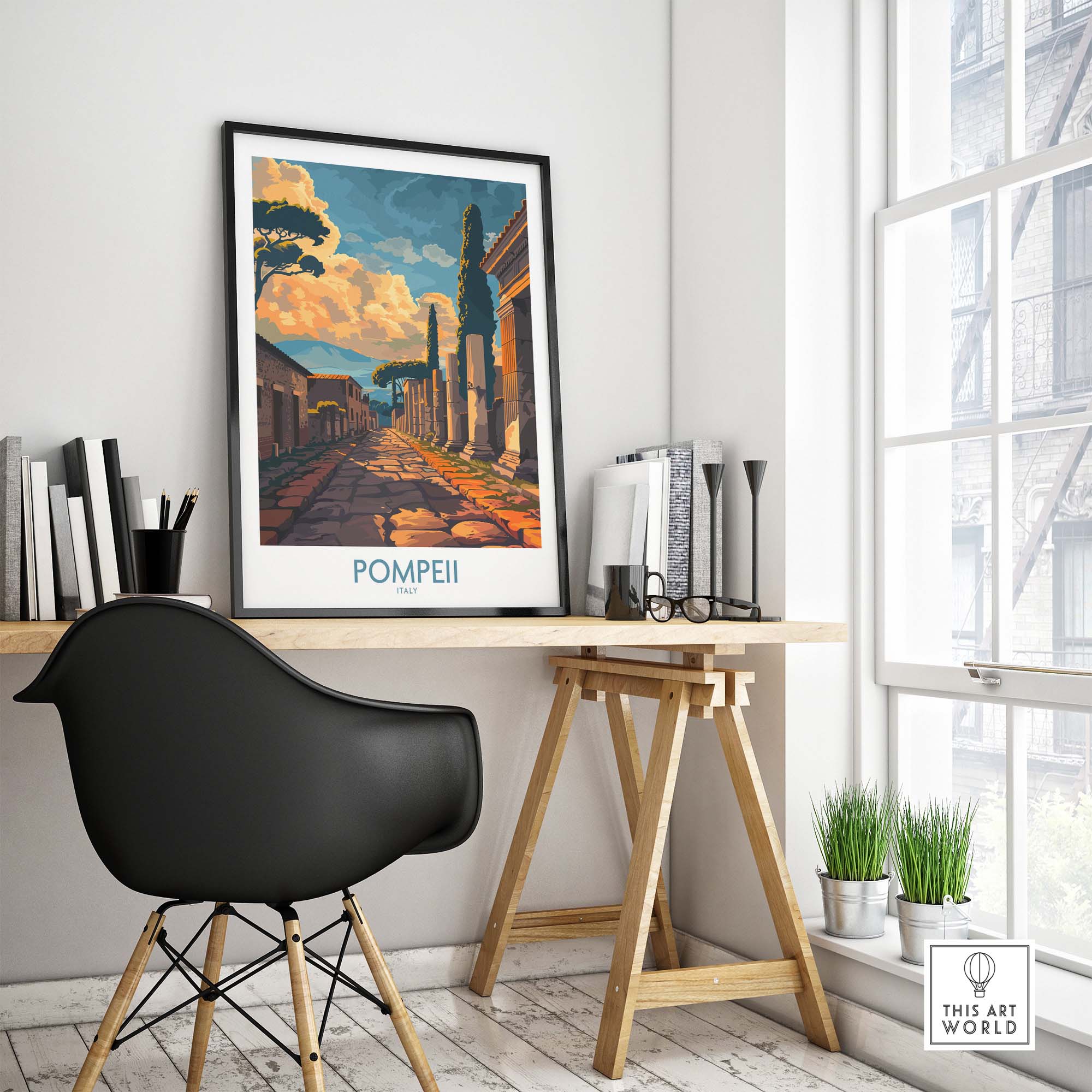 Pompeii Art Print