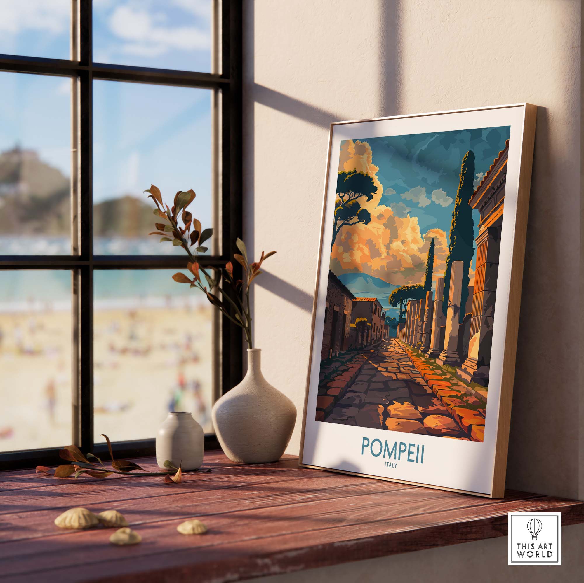 Pompeii Art Print