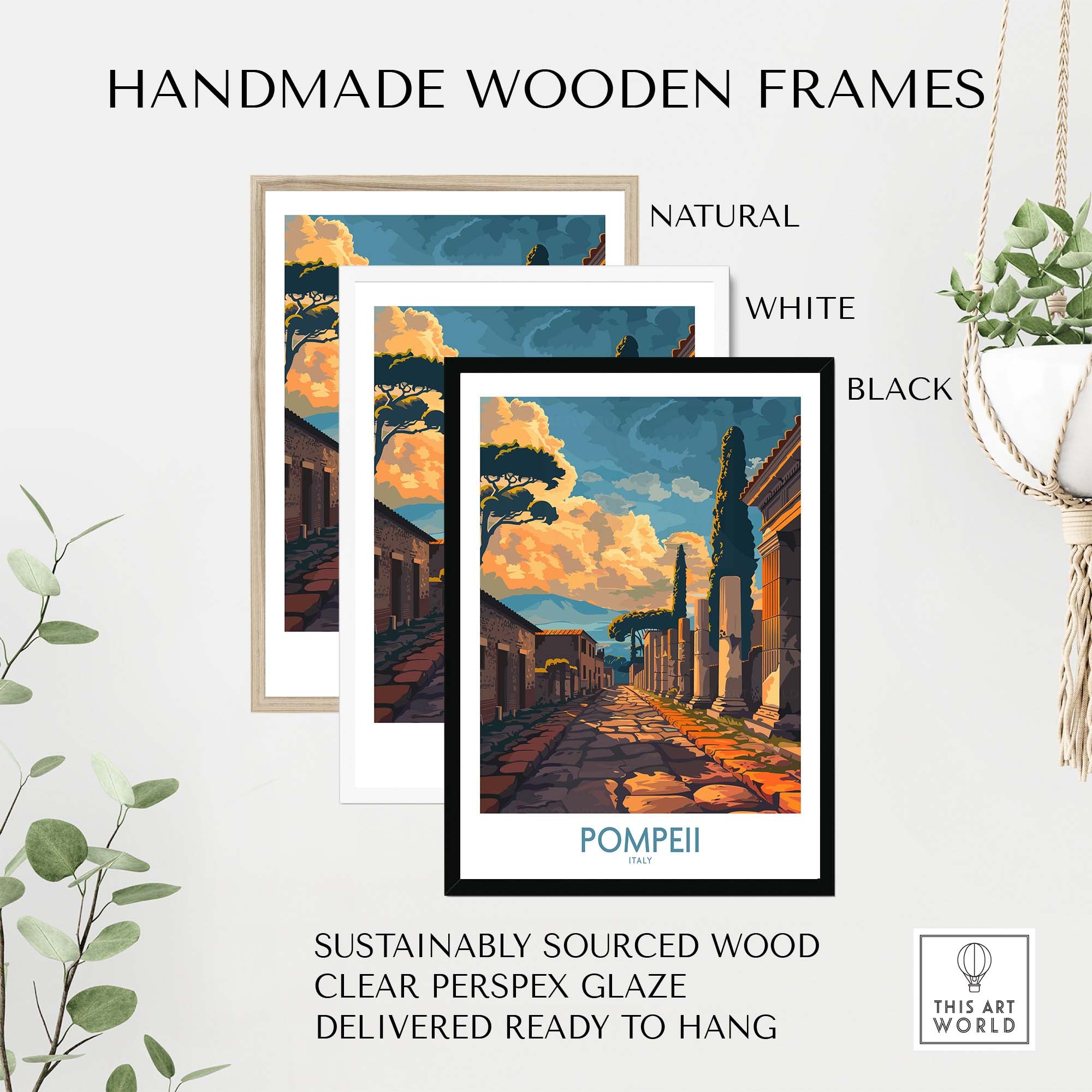 Pompeii Art Print