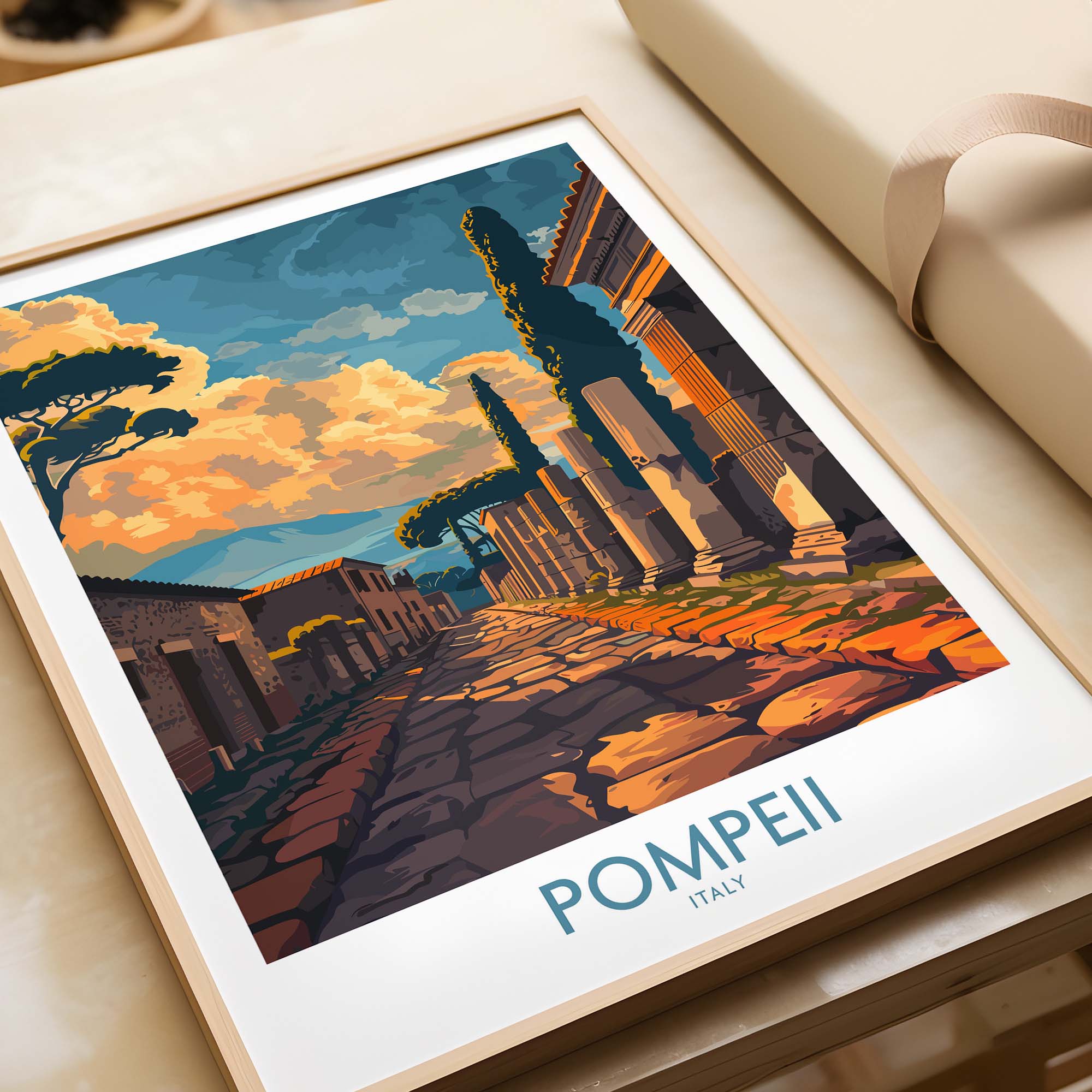 Pompeii Art Print