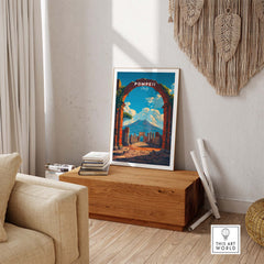 Pompeii Poster Print