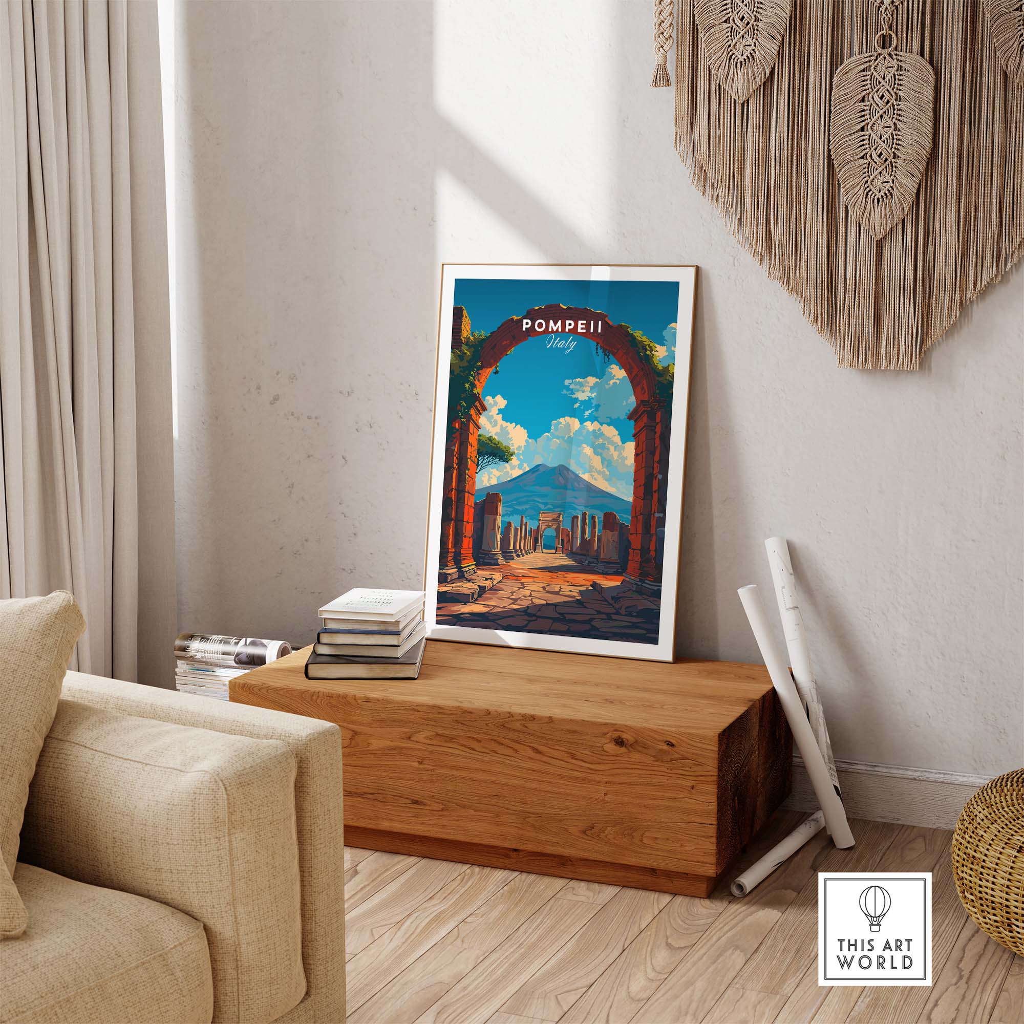Pompeii Poster Print