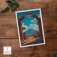 Pompeii Poster Print