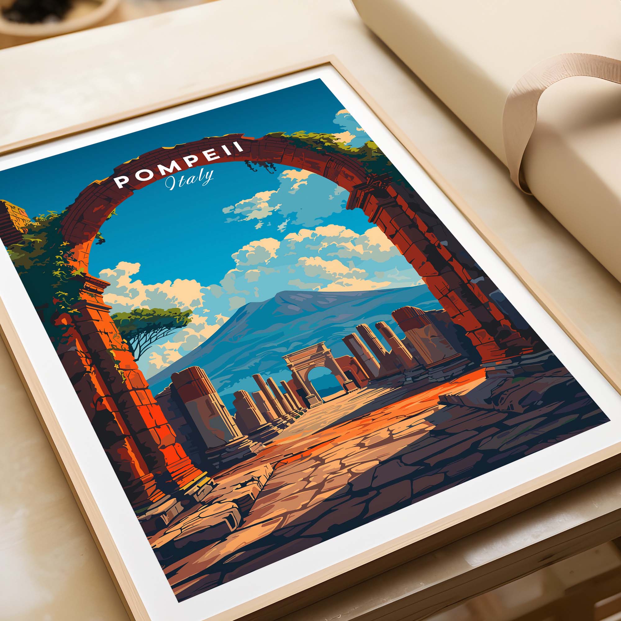 Pompeii Poster Print