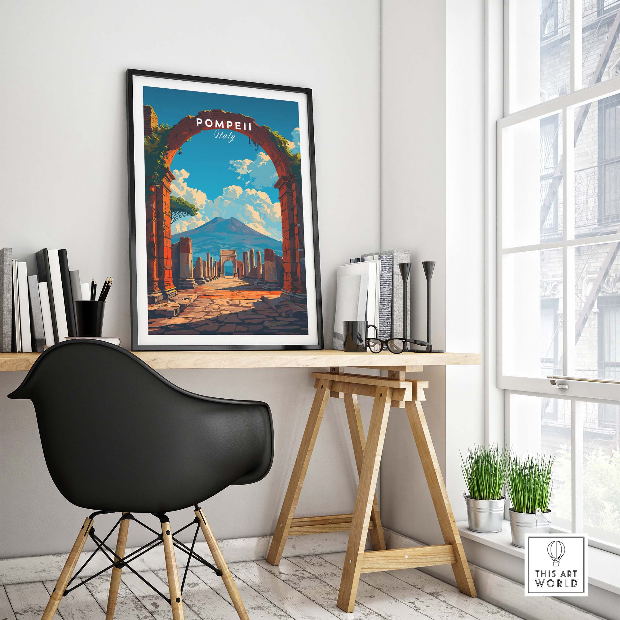 Pompeii Poster Print