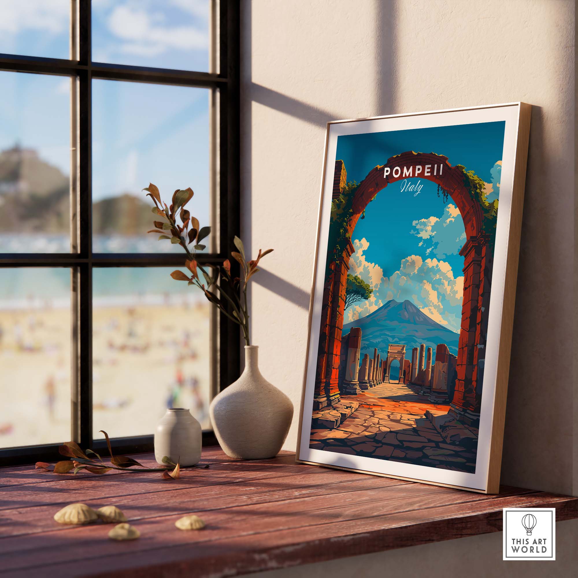 Pompeii Poster Print