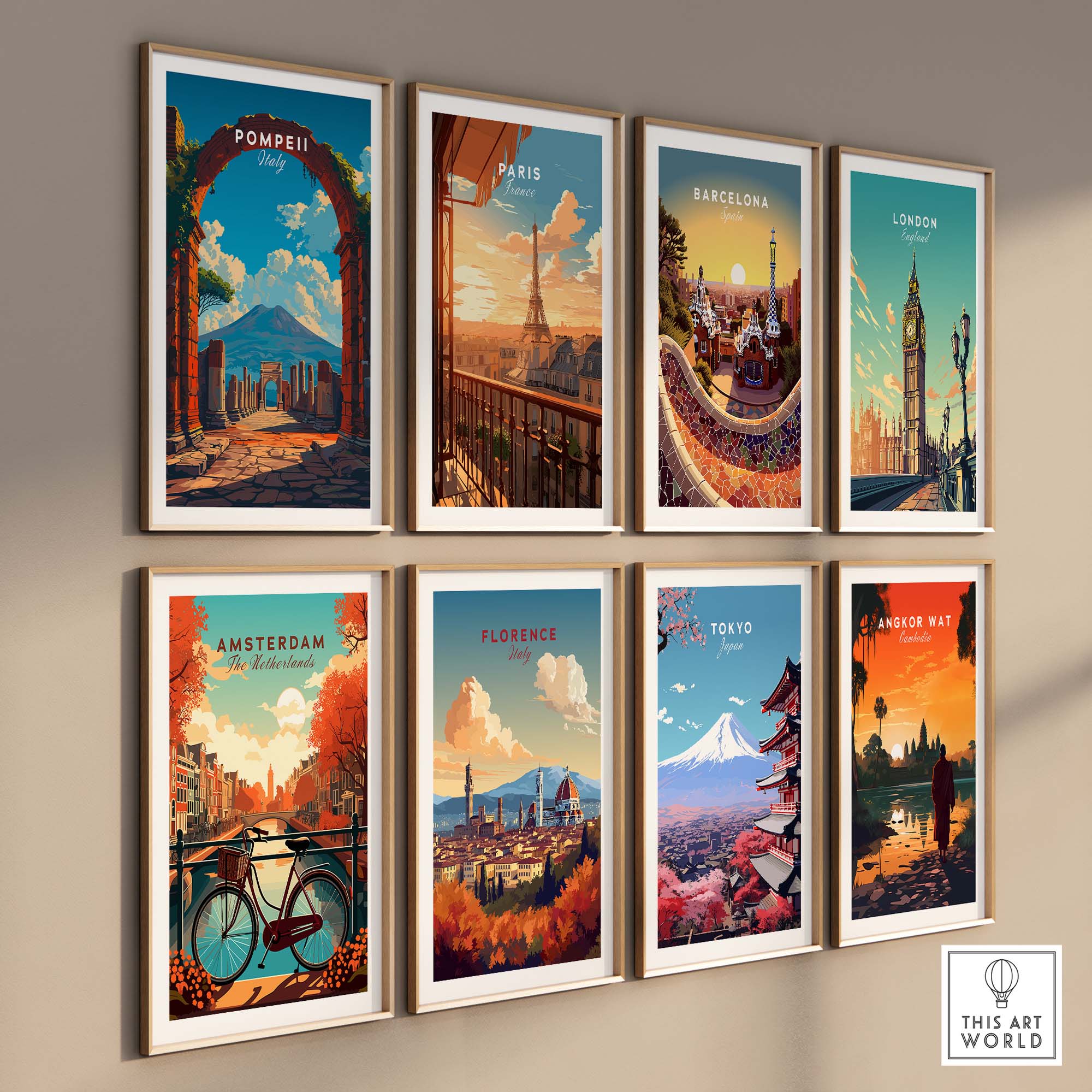 Pompeii Poster Print