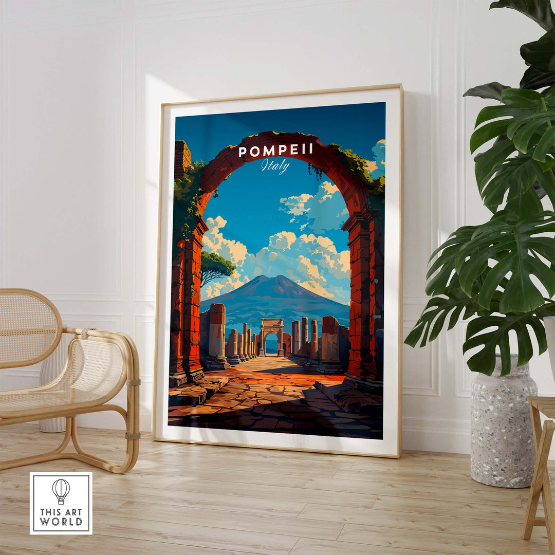Pompeii Poster Print