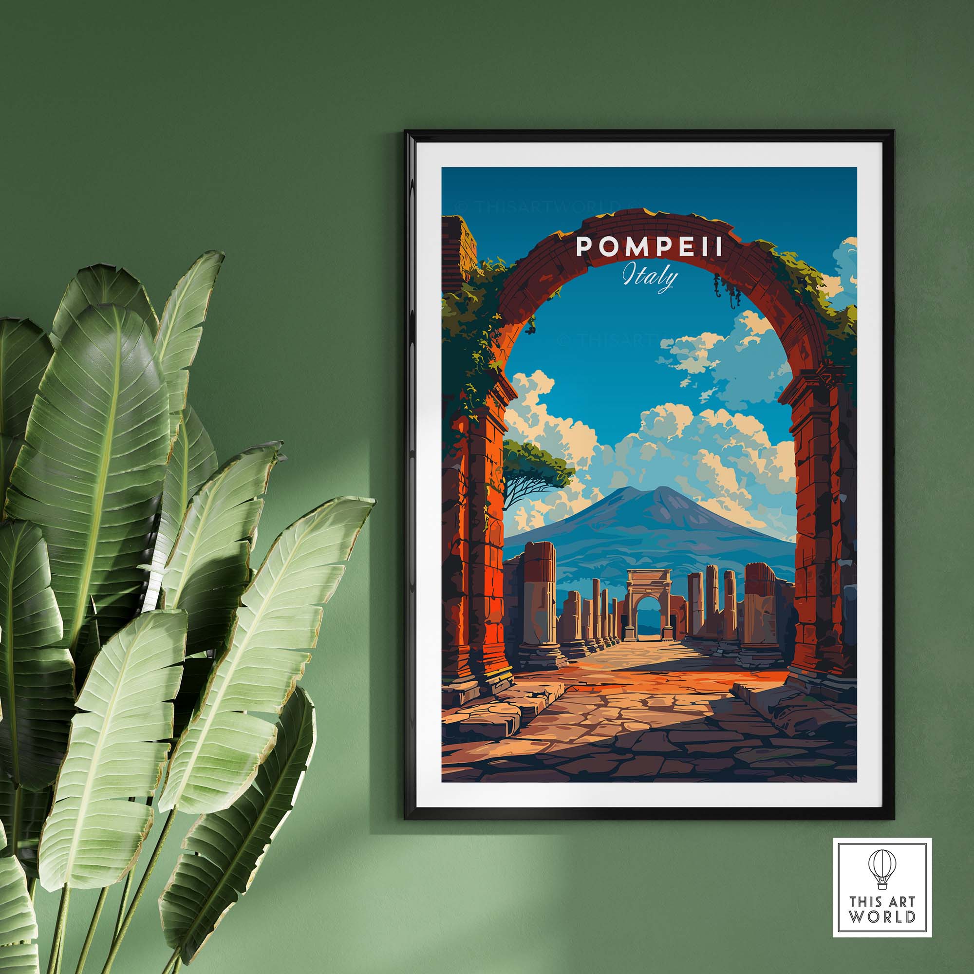 Pompeii Poster Print