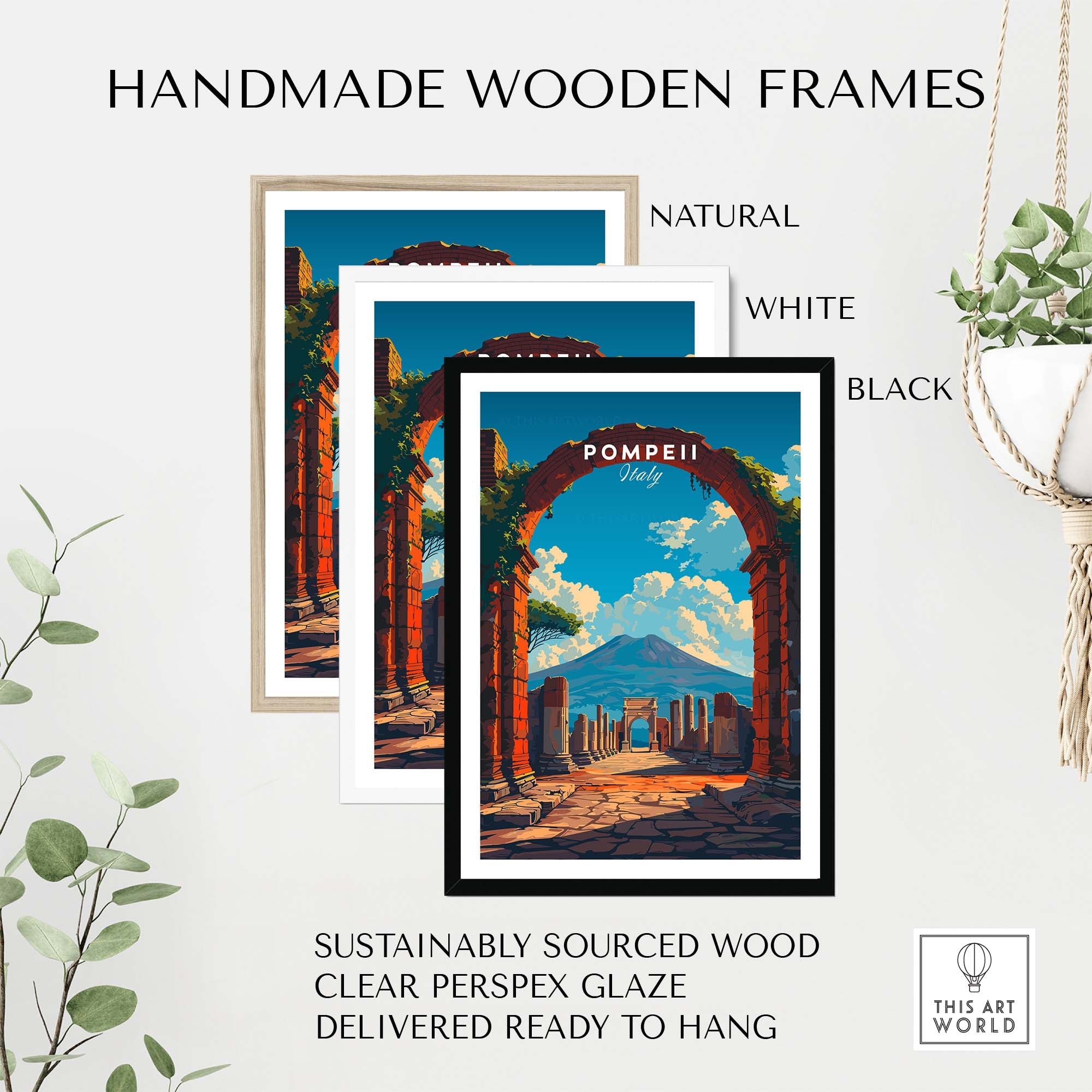 Pompeii Poster Print