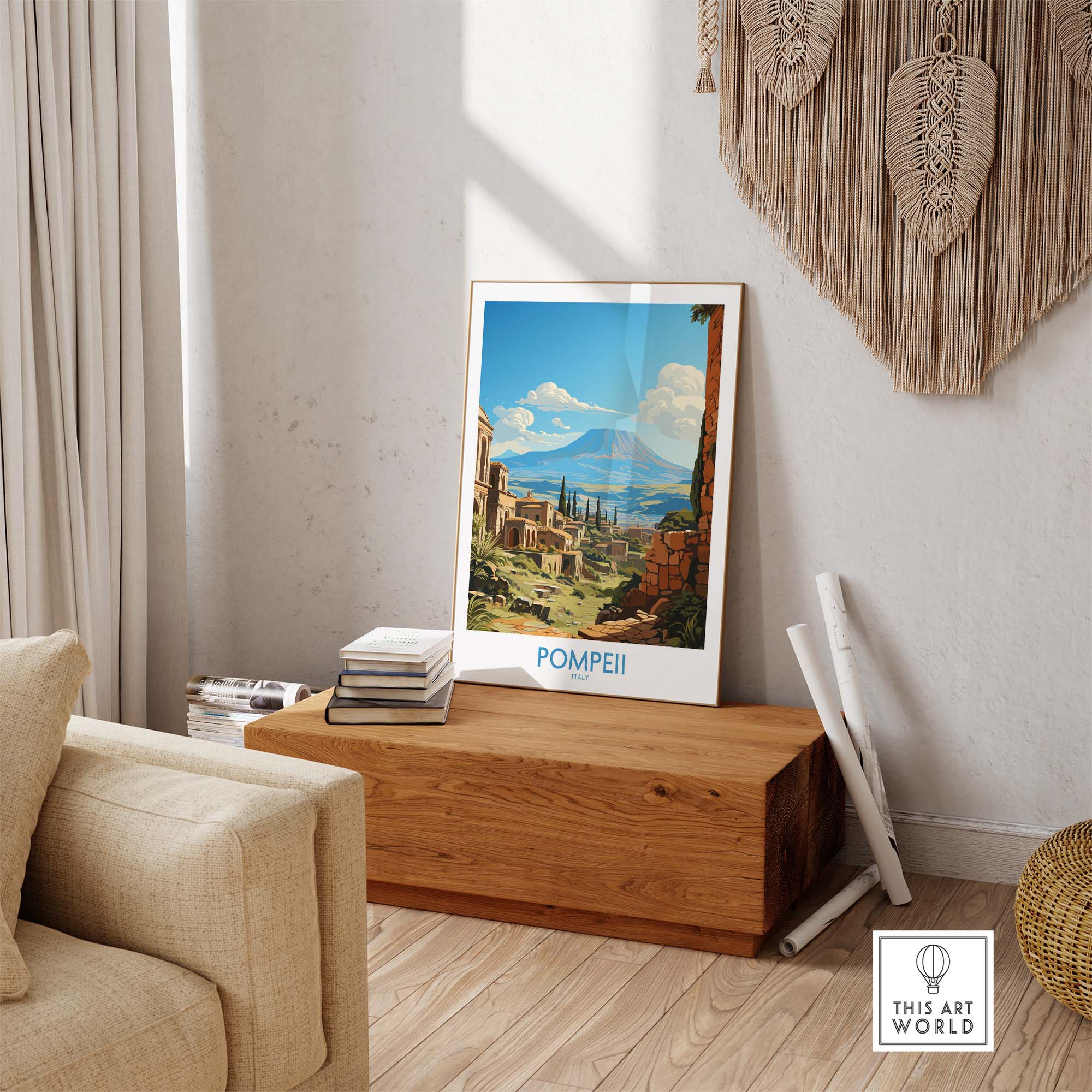Pompeii Print Italy