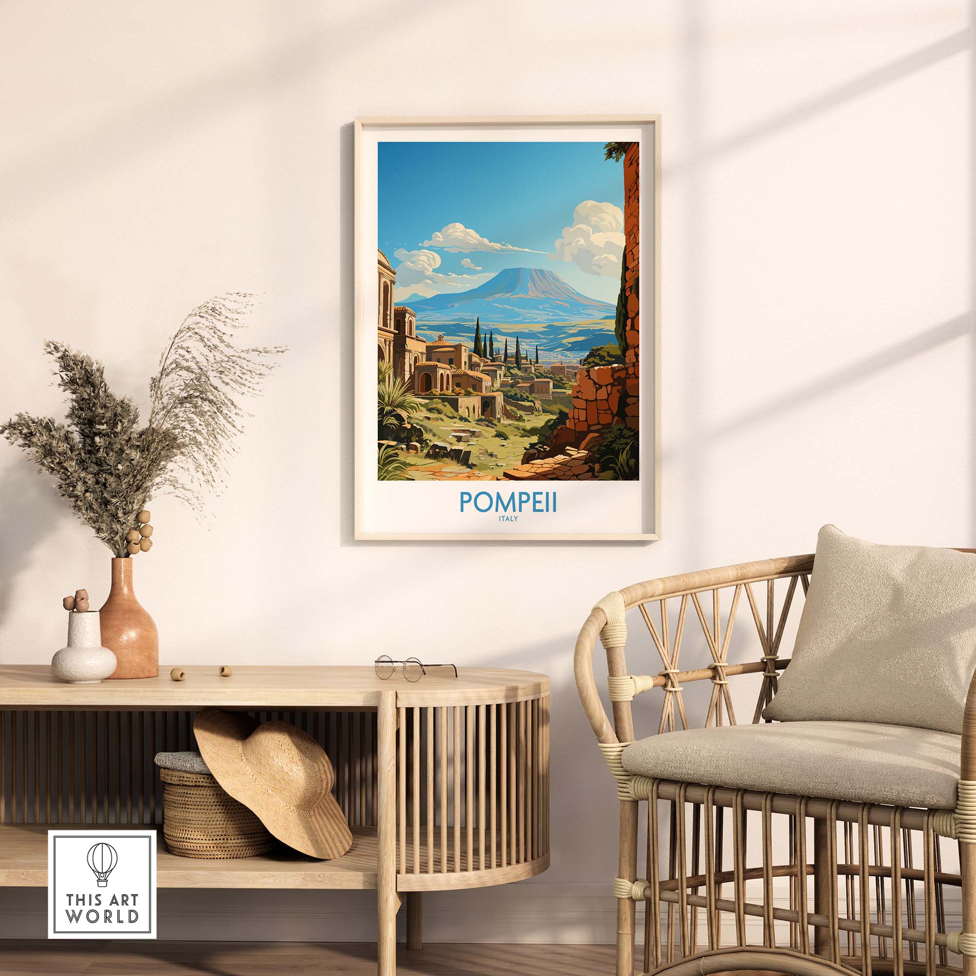 Pompeii Print Italy