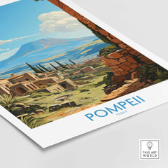 Pompeii Print Italy