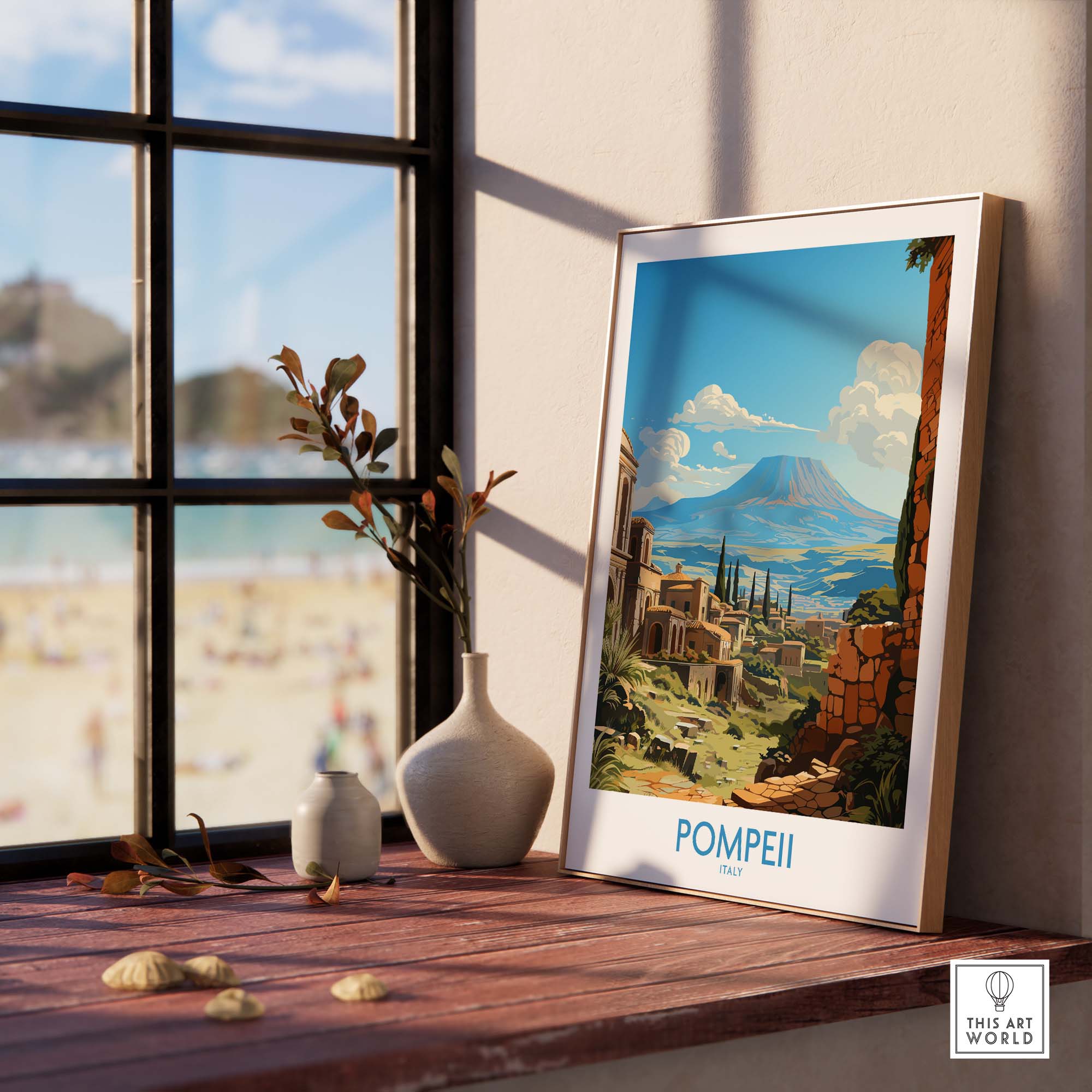 Pompeii Print Italy