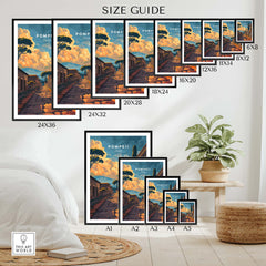 Pompeii Travel Print