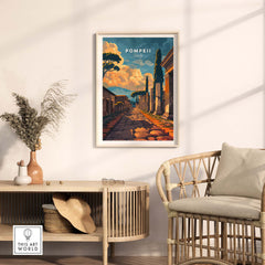 Pompeii Travel Print