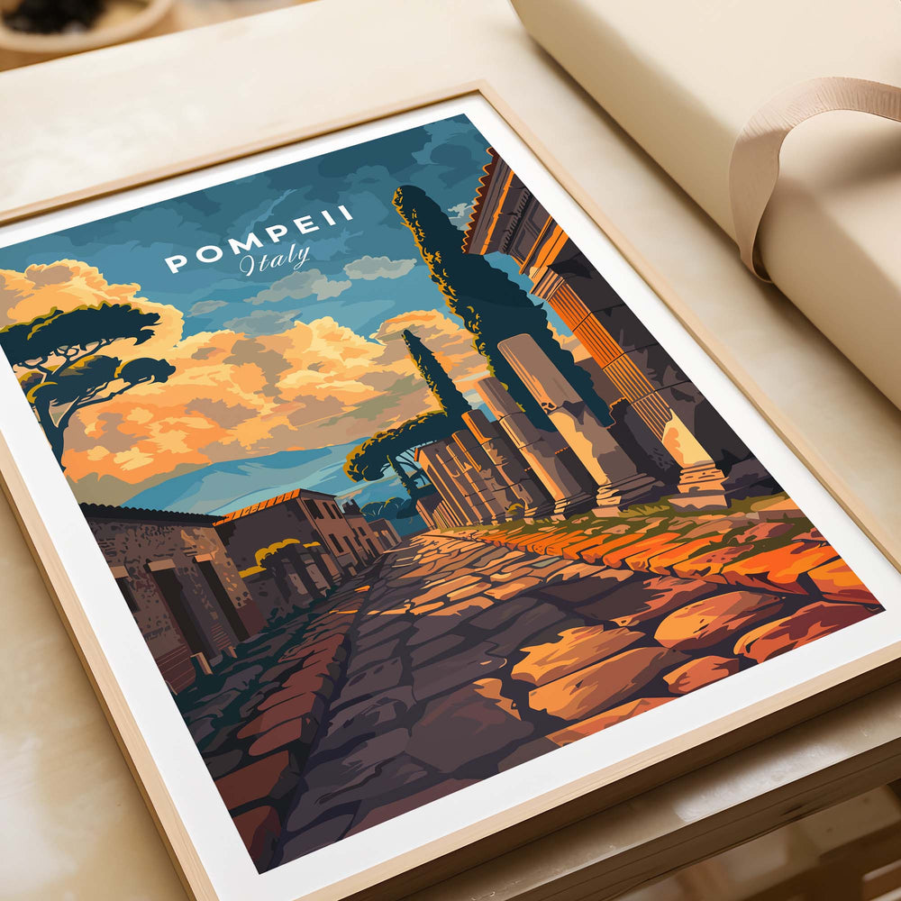 Pompeii Travel Print