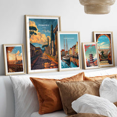 Pompeii Travel Print