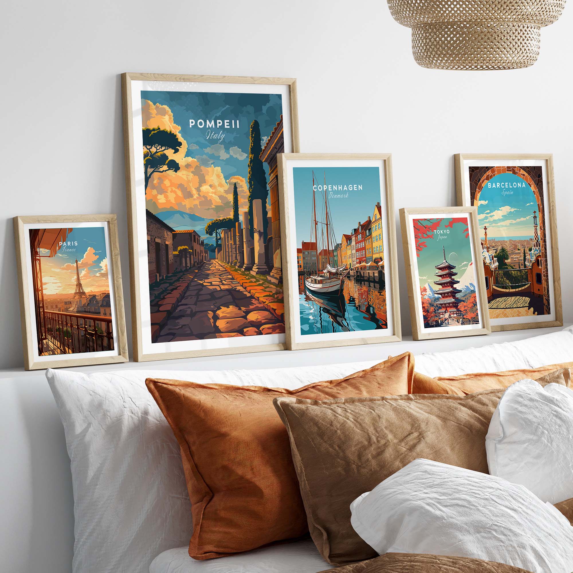 Pompeii Travel Print