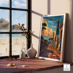Pompeii Travel Print