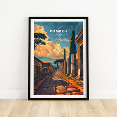 Pompeii Travel Print